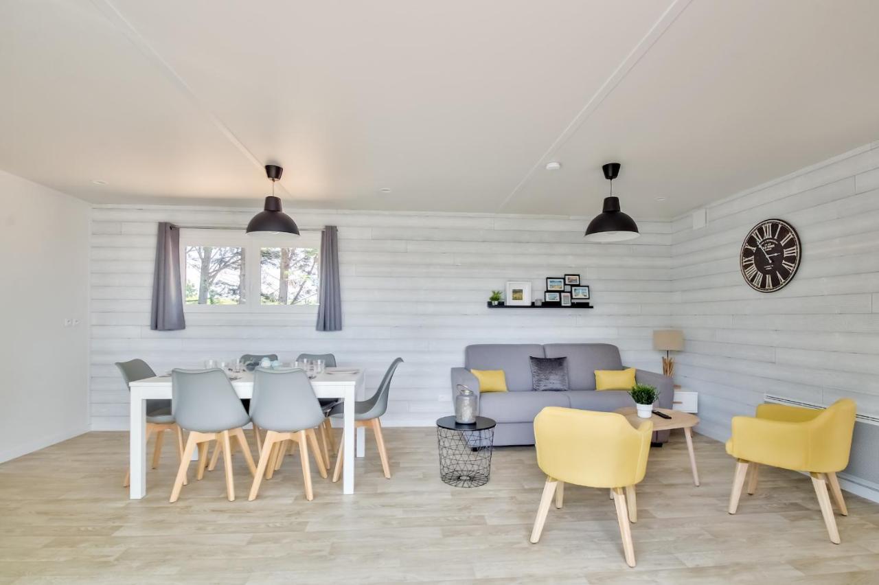 Chalet Pour 8 Dans Residence Avec Piscine Chauffee Brétignolles-sur-Mer Exterior foto