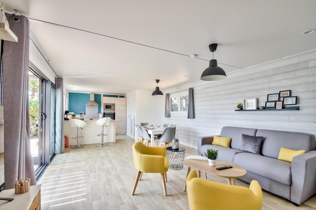 Chalet Pour 8 Dans Residence Avec Piscine Chauffee Brétignolles-sur-Mer Exterior foto